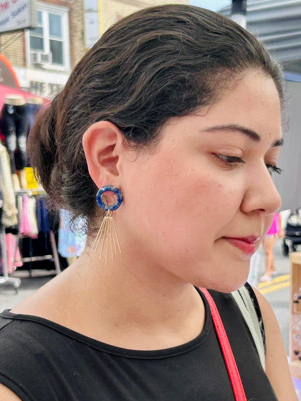 “Light” Lapis Lazuli Studs