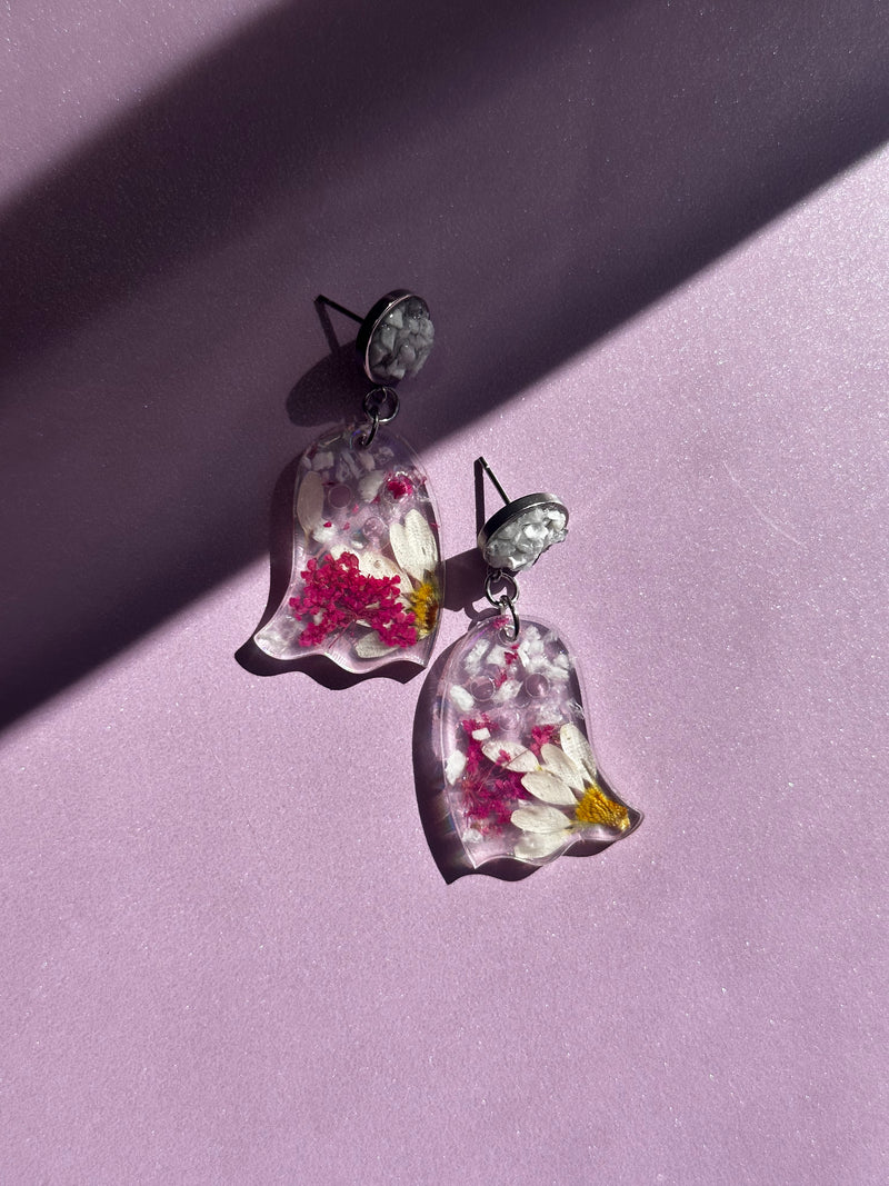 “A Ghostie” Petalite Earrings