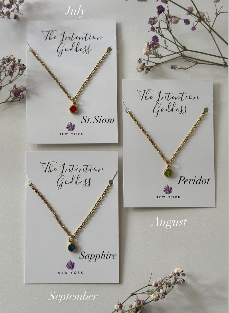 Birthstone Necklaces