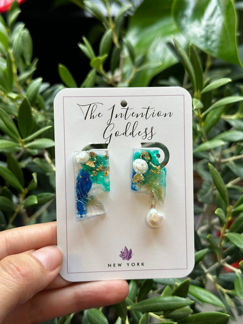 “Il Mare”  Pearl Studs