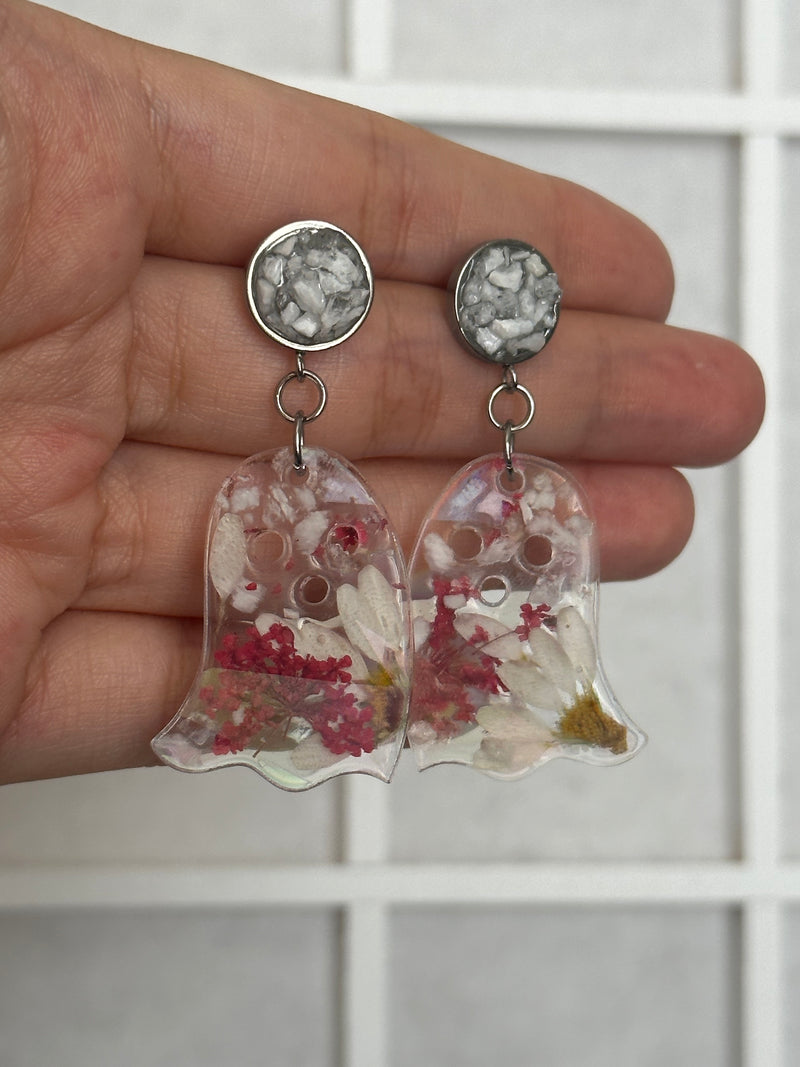 “A Ghostie” Petalite Earrings