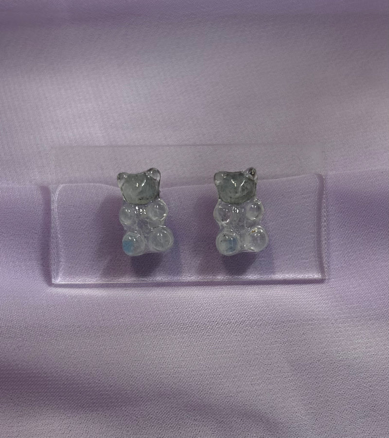 Gummy Bear Aquamarine Stud