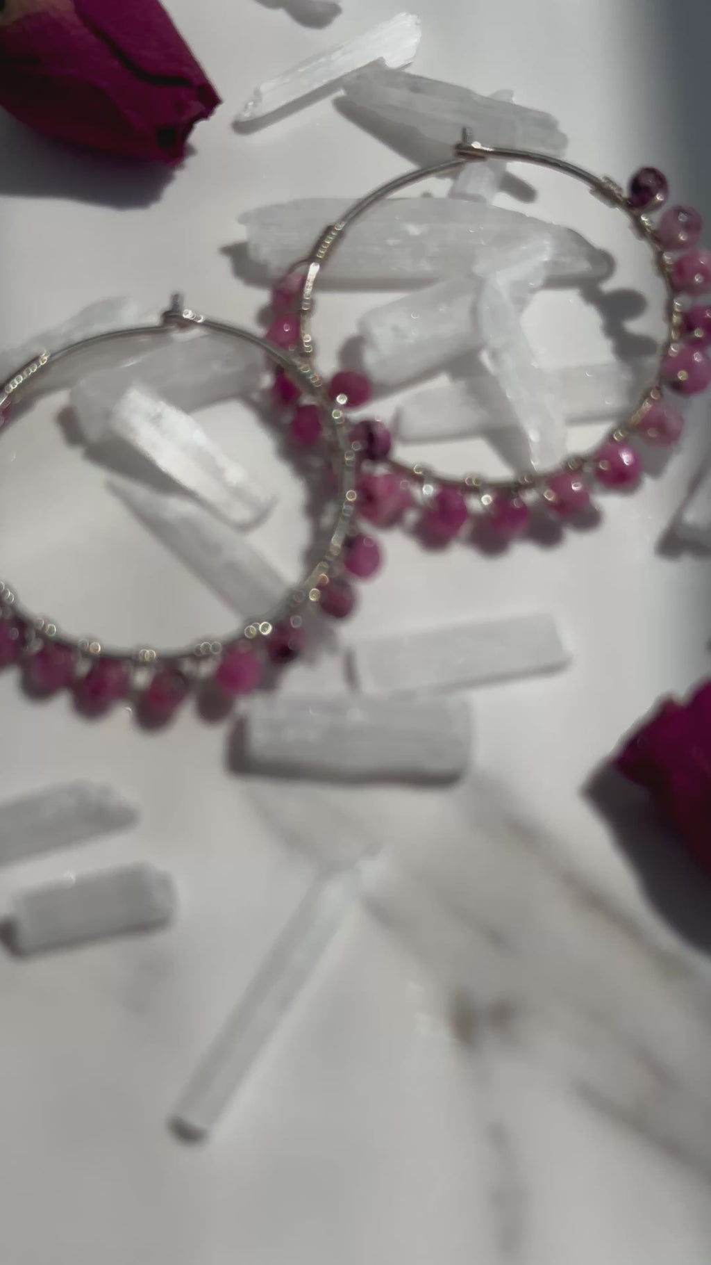 Rubi Sterling Silver Hoops