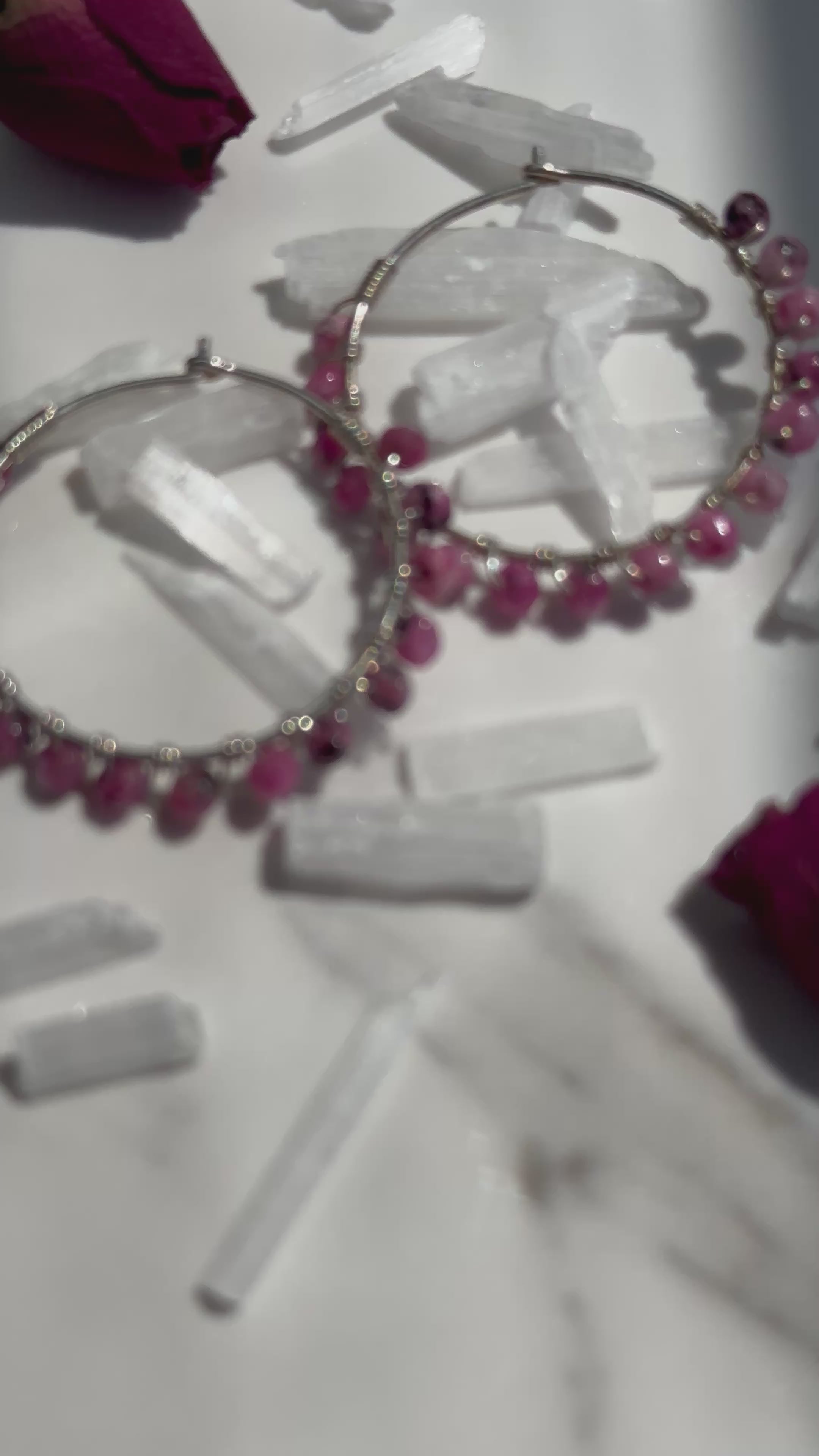 Rubi Sterling Silver Hoops