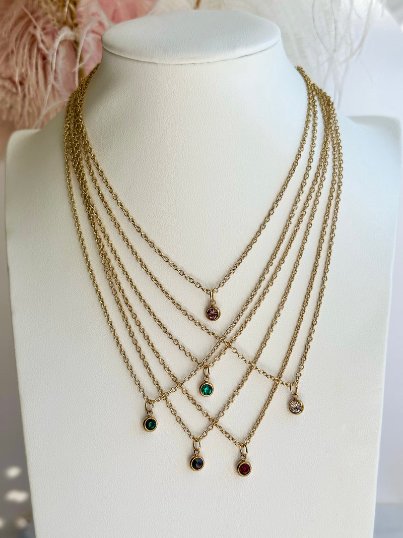Birthstone Necklaces