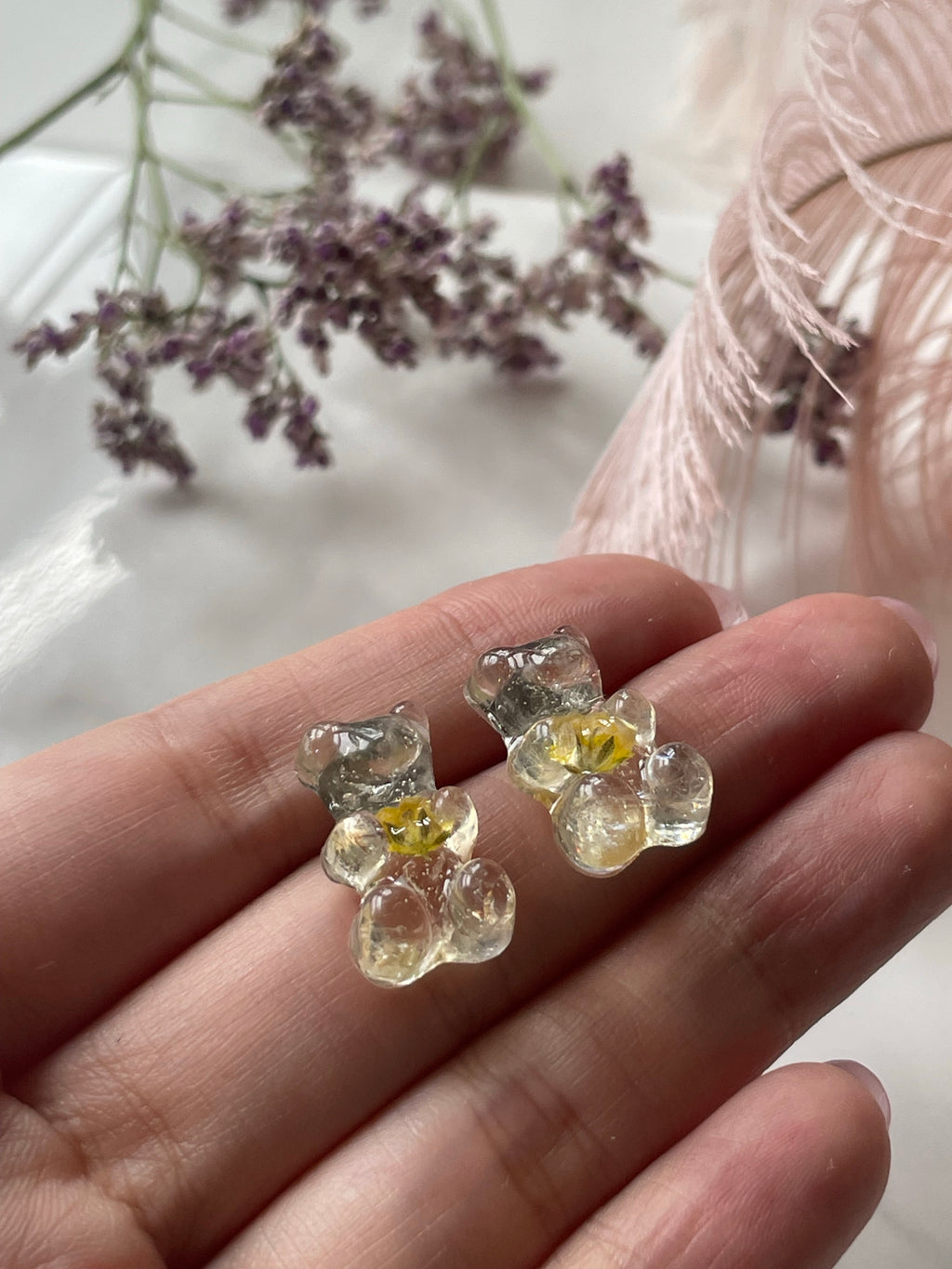 “Gummy Bear” Citrine Studs