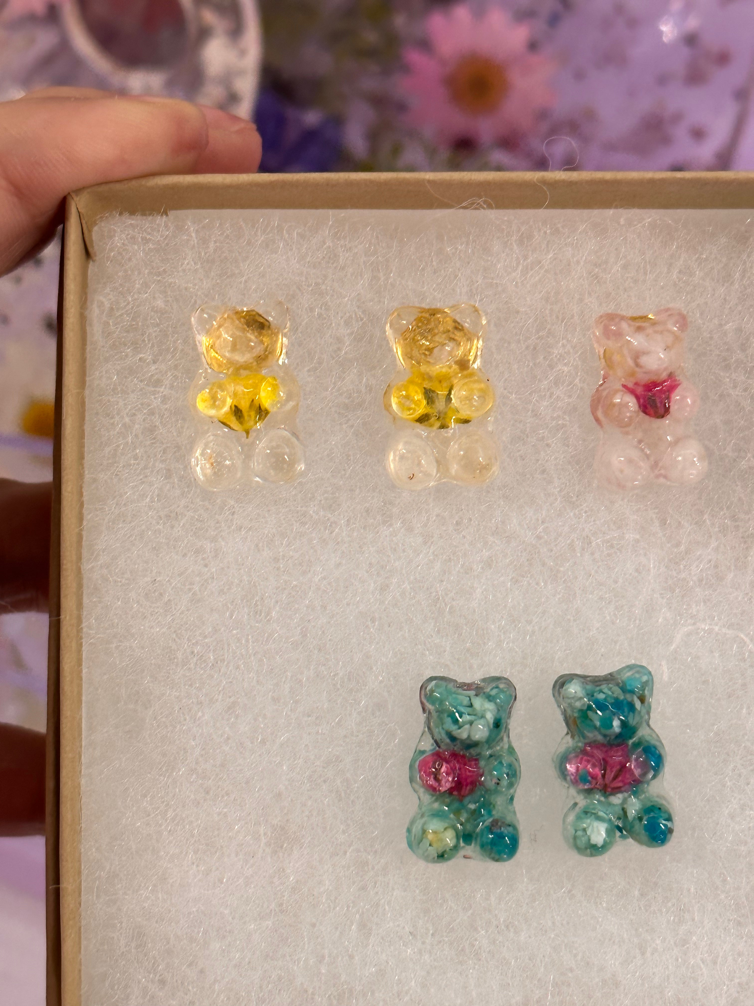 “Gummy Bear” Citrine Studs