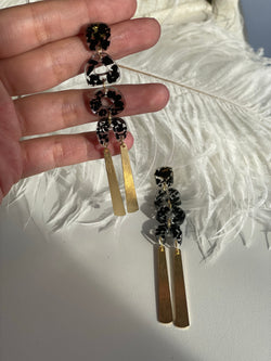 Black Tourmaline Lightweight Studs