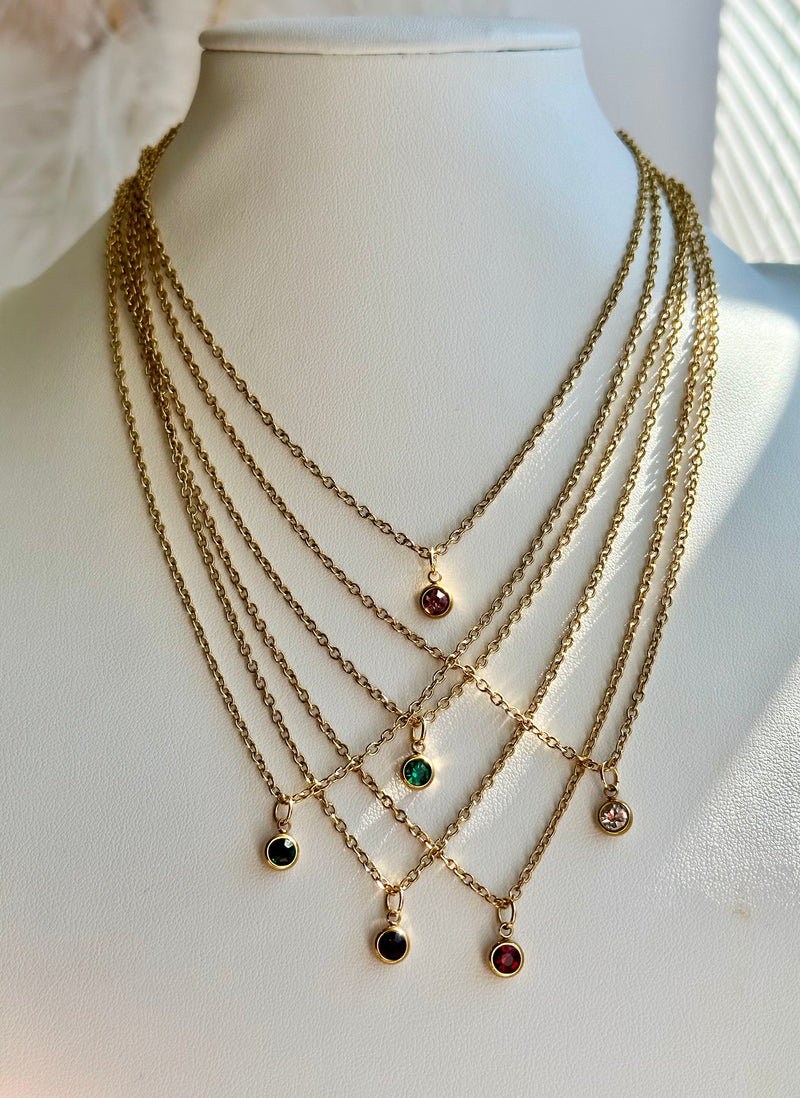 Birthstone Necklaces