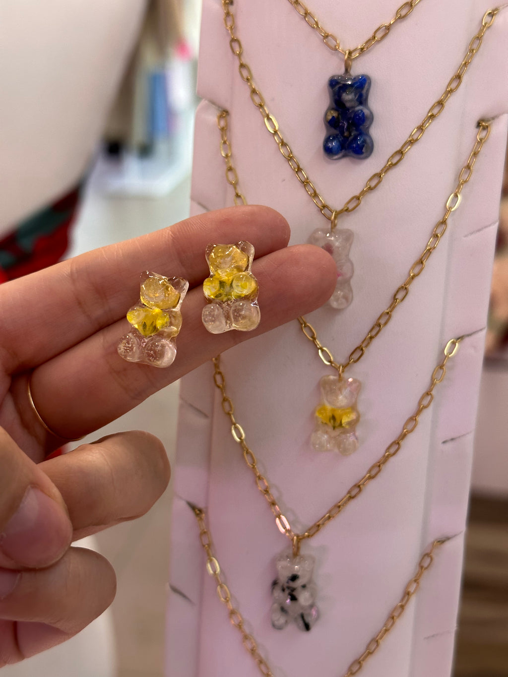 “Gummy Bear” Citrine Studs
