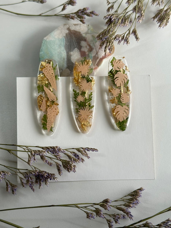 Plantas Hair Clips