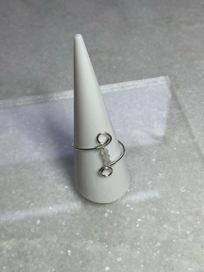 Moonstone Sterling Silver Ring
