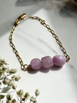 Kunzite Lilac Bracelet